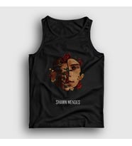 Presmono Unisex Siyah Flowers Shawn Mendes Atlet 231280tt
