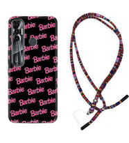 Tecno Spark 6 6 Go 8C 8 Pro 7 7 Pro Kılıf Boyun Asklı Rasta Silikon Barbie 1404