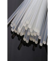 Sermet Süs Dünyası Kaliteli Çubuk Silikon Mum Silikon Kalın 11 Mm Silikon Tabancası Silikonu (20 Adet)