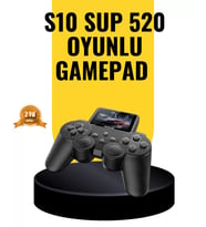 2025 A Kalite S10 Gamepad 520 Oyunlu Tv Bağlantılı Atari Konsolu