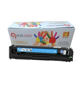 HP 201A-CF401A/CRG045 Mavi Muadil Toner