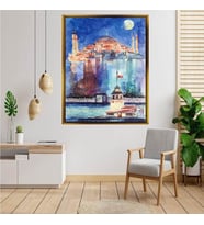 Altın  Çerçeveli tablo n1616