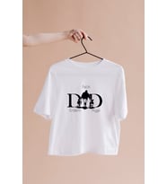 En İyi Baba ( DAD ) Tasarımlı Tişört Kişiye Özel ( Unisex - Büyük - Çocuk )