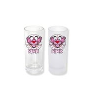 Ghostbastır Design Pembe Panter Buzlu / Buzsuz Seçenekli Rakı Bardağı – 1 Adet Şık Sunum Bardağı 0177
