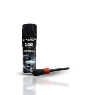 STEEP Susuz Motor Temizleyici & Parlatıcı Sprey 500 Ml Detay Temizlik Fırçası (ATLANTİK-SOHO ANTRASİT)