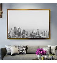 Altın Çerçeveli dekoratif tablo l1867 (Gold)