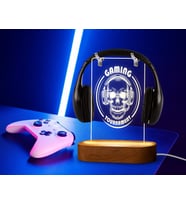 BK Gift Kişiye Özel İsimli Gamer Tasarımlı Led Lamba-8, Gece Lambası, Ev Dekorasyonu, Işıklı Pleksi Biblo