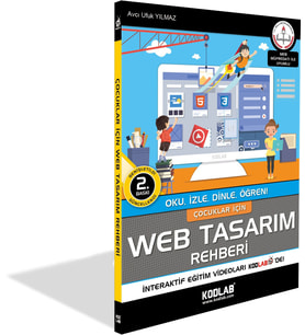 ÇOCUKLAR İÇİN WEB TASARIM REHBERİ (Siyah - Beyaz)