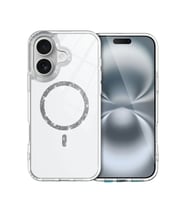 Durukar® iPhone 16 Plus Live Diamond Magsafe Kapak - Şeffaf