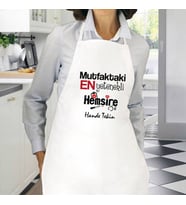 Kişiye Özel Hemşirelere Özel Mutfak Önlüğü