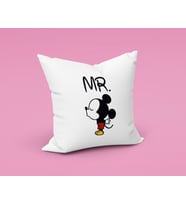 Mickey Mouse Sevgili Çift Tasarımlı Yastık