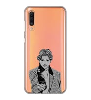 Samsung Galaxy A50 - A30S - A50S Uyumlu Anime Monster Tasarımlı Şeffaf Telefon Kılıfı