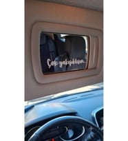 Çok Yaşıklısın Sticker Ayna Cam Laptop Motor Üzeri Yapışkanlı 8 cm x 2 cm