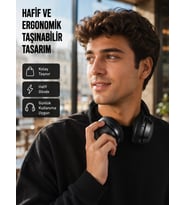 Modern Cihazlarla Uyumlu Kablolu Kulaklık – Yüksek Ses Kalitesi, Gürültü Azaltıcı Mikrofon Yeni Nesi