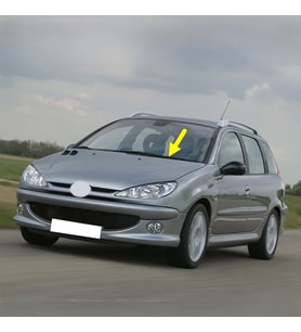 Peugeot 206 SW 2003-2006 Ön Cam Sol Sürücü Taraf Silecek Kolu