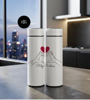 2'li Sevgililer Gününe Özel Tasarımlı 500ml Termos Seti (Model 1)