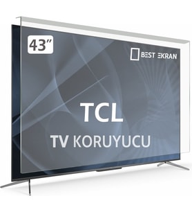 Tcl 43" 109 Ekran Tv Ekran Koruyucu