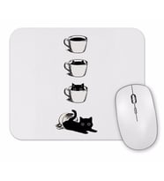 Gato Na Chicara Cat Kedi Mouse Pad