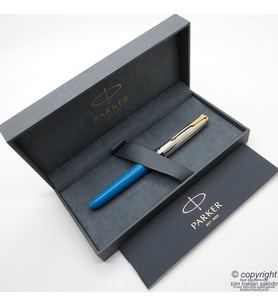 Parker 51 Premium Turkuaz Dolma Kalem  İsme Özel Kalem