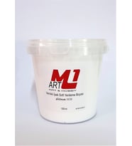 M1 ART Saf  Beyaz Su Bazlı Vernikli Yenileme Boyası 1000.ml-  Mobilya,cam,mermer,beyaz eşya,fayans,seramik,parke