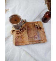 Caffetta Ahşap Servis Sunum