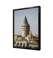 Galata Kulesi Çerçeveli Mdf Tablo