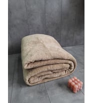 Aurora Vizon Renk Welsoft Peluş Çift Kişilik Battaniye 185 X 220 Cm (Siyah)