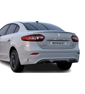 Renault Fluence (2010-2016) Arka Tampon Ek (Plastik)