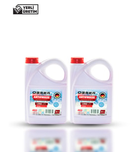OSSER Antifriz 3 LT Kırmızı -42 derece 2' Li Avantaj Paket