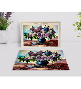 BK Home Yağlıboya Tasarımlı 1000 Parça Profesyonel Puzzle-26