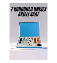 Mey İthalat® Akıllı Saat Unisex Akıllı Saat Çoklu Kordon Seçeneği Çelik Kordon Plastik Kordon