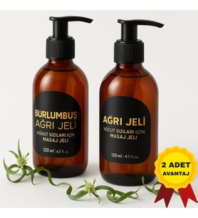 Süper Burlumbuş Otu Vücut Jeli 120 ml 2li Set