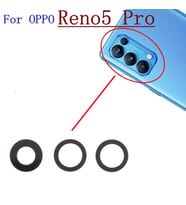Oppo Reno 5 PRO Arka Kamera Camı Lens Yapışkanlı