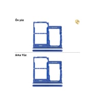 Samsung Galaxy A40 Sim İç Yuvası Çiftli Çiftli sim yuvası ikili sim tepsisi çiftli sim aparatı dual sim çekmecesi