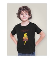 Şimşek Mcqueen Baskılı Unisex Arabalar Çizgi Film Çocuk Tişört (1-12 Yaş)