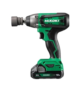 Hikoki WR18DF-2.0 18V/2.0Ah 220Nm 1/2" Çift Akülü Şarjlı Darbeli Somun Sıkma (Yeşil)
