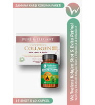 Collagen Shot + Evita Retinol Set Kolajen, Hyaluronik Asit, Vitamin A & E Bakım Paketi