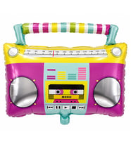 Pembe Radyo Folyo Balon