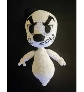 Hayalet Spooky Amigurumi Organik Oyuncak