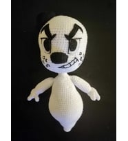 Hayalet Spooky Amigurumi Organik Oyuncak