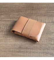 Sumerian Minimalist Deri Kartlık Taba (Anahtarlık Hediye )