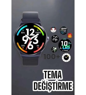 Mey İthalat® Akıllı Saat Sesli Görüşme Bluetooth Bağlantılı 3 Kordonlu