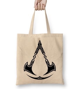 Assassins Creed Valhalla The Axe of Assassins Bez Çanta Uzun Saplı