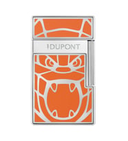 S.T. Dupont Orlinski Series Biggy Turuncu Gümüş Puro Çakmağı 25063