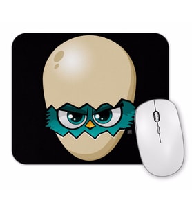 Cute Bırdıes Braınskully Mouse Pad