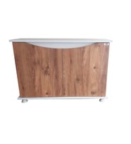 Kanki Pet 100 Cm MDF KP1000125AC Flex Atlantik Çam Kapaklı Akvaryum Sehpası 100x31x69 cm
