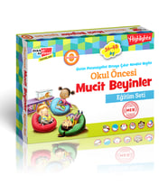 Okul Öncesi Mucit Beyinler Eğitim Seti 36-48 Ay - Dikkat Atölyesi Yayınları