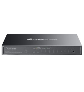 Northcity TP-LINK OMADA ES210GMP 8 PORT GIGABIT POE + 2 PORT RJ45/1 PORT SFP COMBO CLOUD YÖNETİLEBİLİR 123W METAL KASA SWITCH