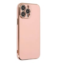 iPhone 14 Pro Max Kılıf Volet Silikon - Pembe