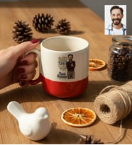 Kişiye Özel Karikatürlü Best Dad Ever Babaya Hediye Kupa Bardak Pro Babalar Günü Hediyesi